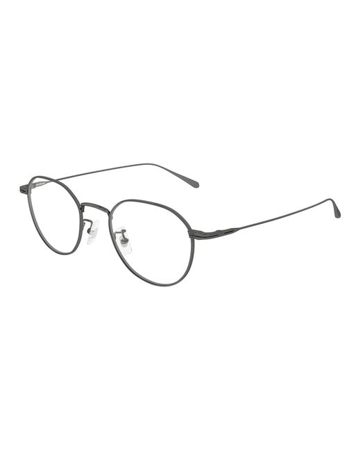 Montblanc Black Mb0476Oa 003 Optical Frames Metal Transparent Geometric for men