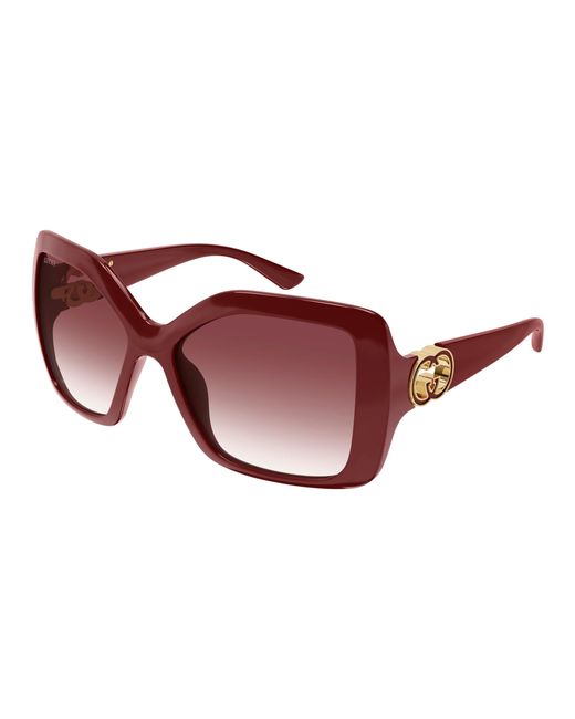 Gucci Black Gg2015S 002 Sunglasses Injected Squared
