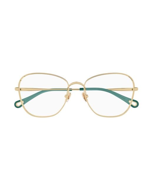 Chloé Black Ch0344O 003 Optical Frames Metal Transparent Cat Eye