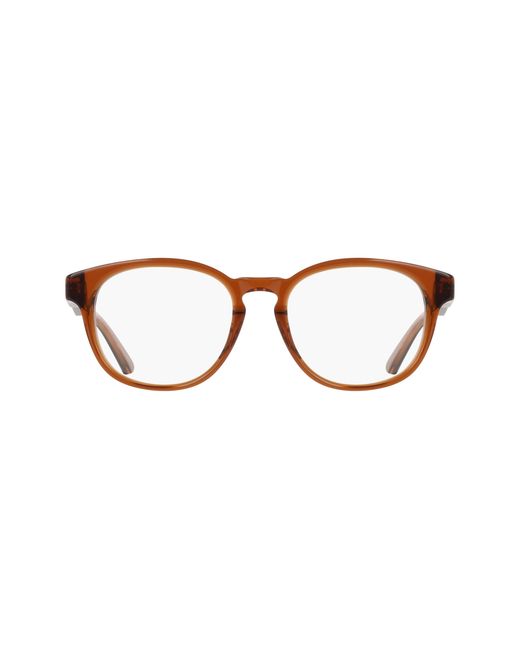 Nike Black 7182 219 Optical Frames Acetate Round Normal
