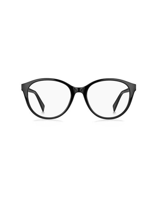 Max Mara Black Mm 1391 807 Optical Frames Outlet Acetate Round
