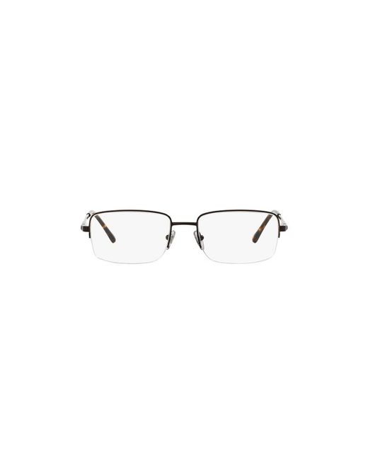 Sferoflex Black Sf2270 441 Optical Frames Metal Squared for men