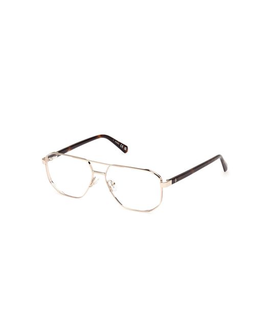 Guess Black Gu50135 032 Optical Frames Metal Squared Normal for men