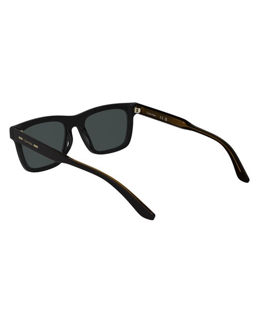 Calvin Klein Black Ck25506S 001 Sunglasses Acetate Squared Normal for men