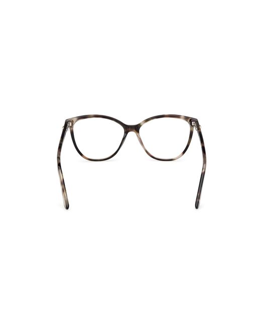 Guess Black Gu50311 098 Optical Frames Acetate Cat Eye Normal