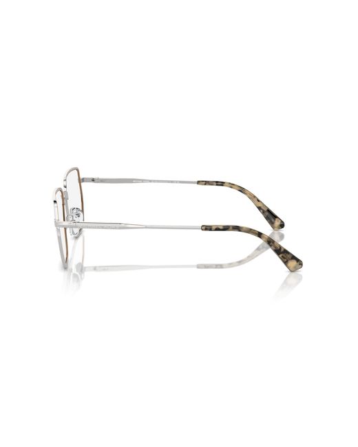 Michael Kors Black Mk3080 Steamboat 1893 Optical Frames Metal Geometric Normal for men