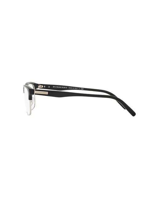 Burberry Black Be2238D 3001 Optical Frames Nylon Squared Normal for men