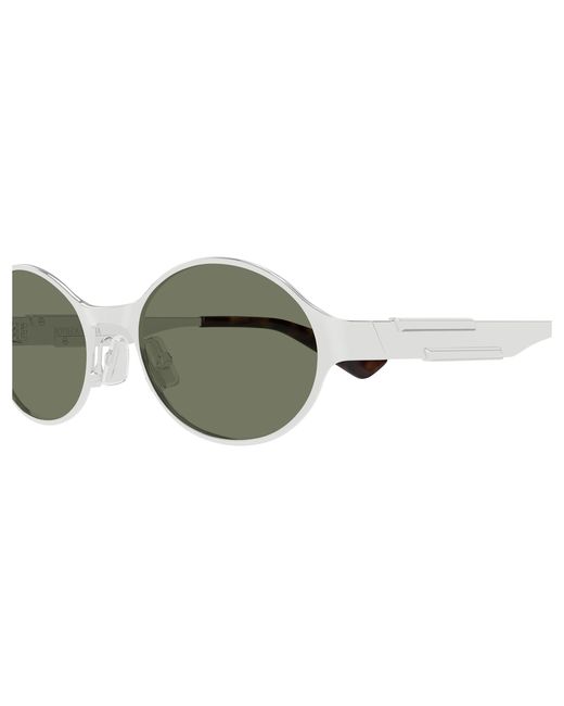 Bottega Veneta Black Bv1456S 002 Sunglasses Metal Round