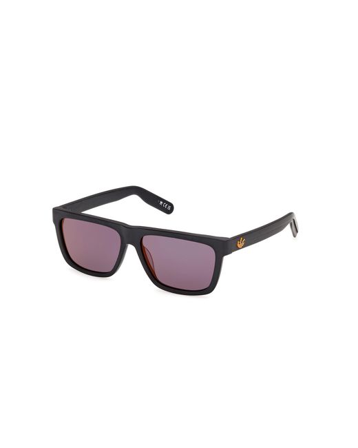 Adidas Originals Black Or0147 02G Sunglasses Acetate Squared Normal
