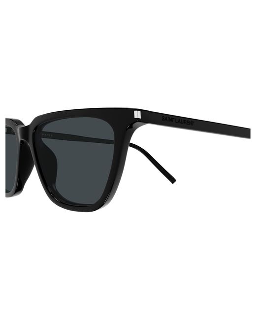 Saint Laurent Black Sl 889 Sulpice Thin 001 Sunglasses Acetate Cat Eye