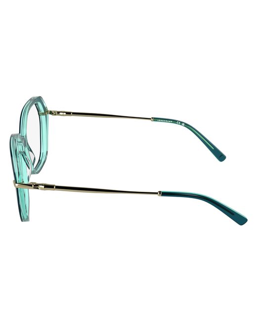 Longchamp Black Lo2800 435 Optical Frames Acetate Squared Normal