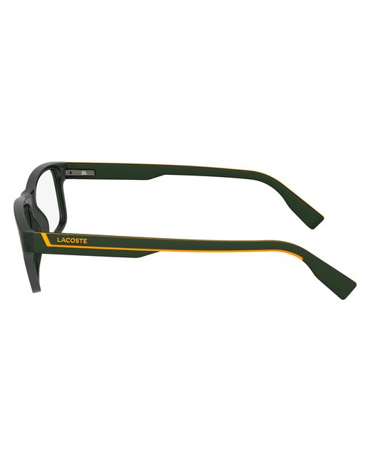Lacoste Black 002 Optical Frames Bio-Inject Squared Normal Normal for men