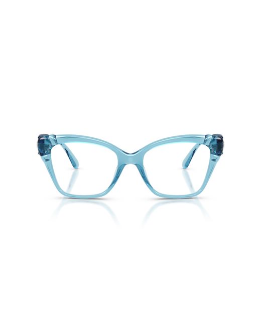 Swarovski Black Sk2056U 1078 Optical Frames Injected Cat Eye Normal