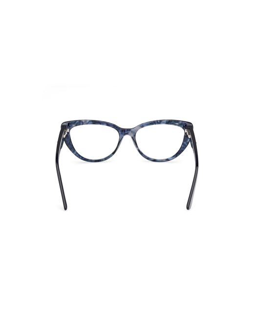 Guess Black Gu50175 092 Optical Frames Acetate Cat Eye Normal
