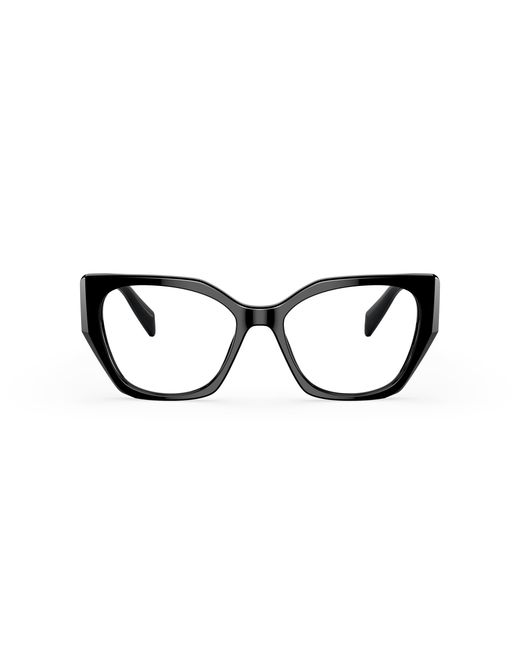 Prada Black Pr 18Wv 1Ab1O1 Optical Frames Acetate Geometric Normal