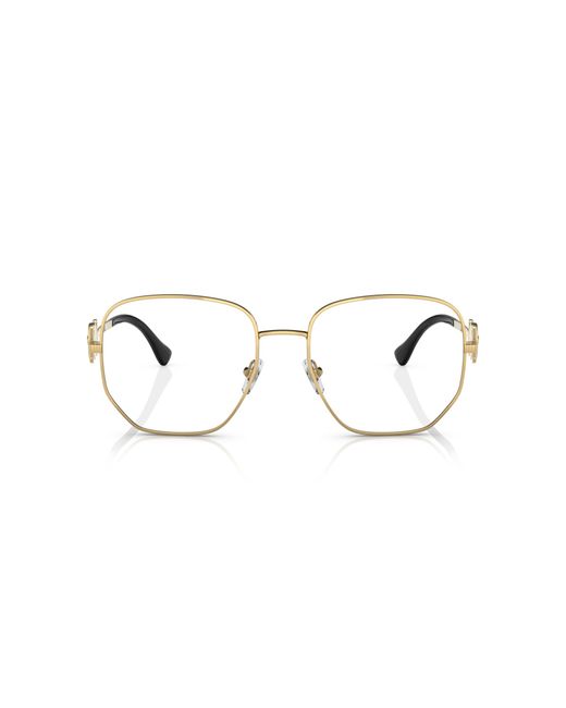 Versace Black Ve1283 1002 Optical Frames Metal Geometric Normal