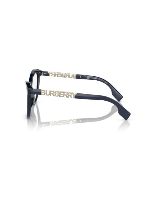 Burberry Black Be2373U Angelica 3961 Optical Frames Acetate Transparent Cat Eye Normal