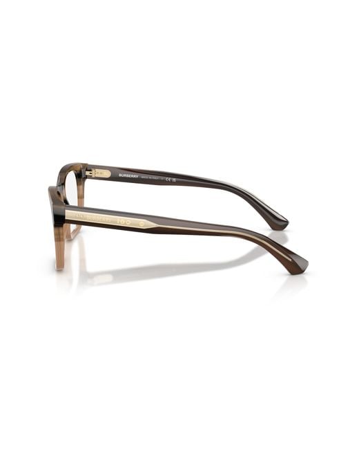 Burberry Black Be2445 4207 Optical Frames Acetate Squared Normal for men