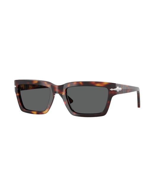 Persol Black Po3363S 24/B1 Sunglasses Acetate Squared Normal for men