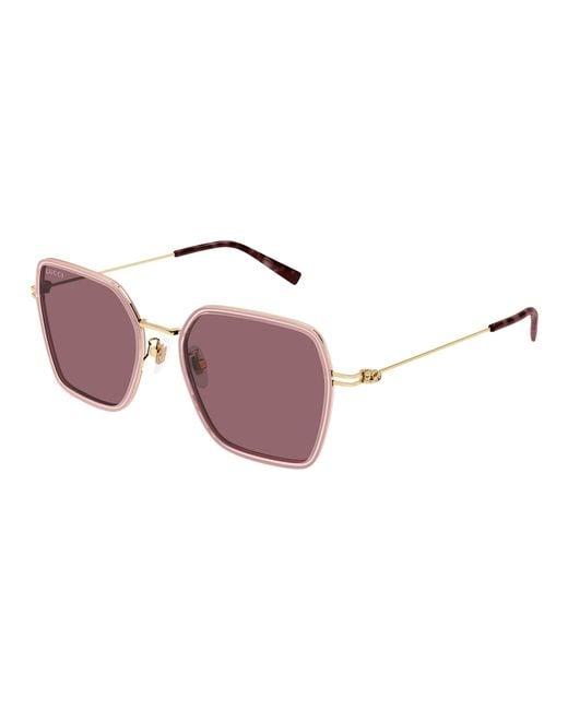 Gucci Black Gg1850Sa 004 Sunglasses Injected Squared