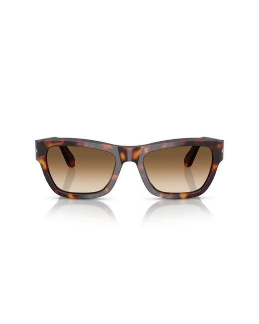 Persol Black Po0091S 24/51 Sunglasses Acetate Butterfly Normal Shaded