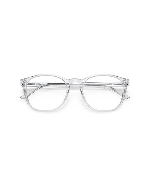 Giorgio Armani Black Ar7074 5893 Optical Frames Plastic Pantos for men