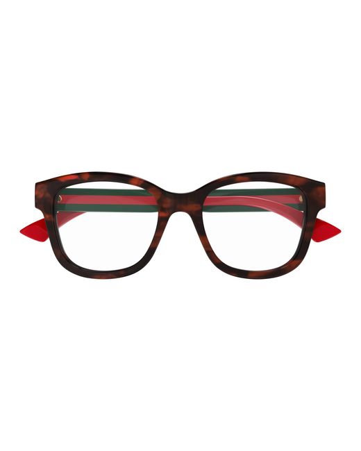 Gucci Black Gg1863O 003 Optical Frames Acetate Transparent Squared