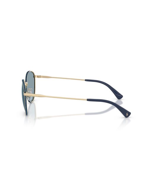 Polo Ralph Lauren Black Ph3163 928672 Sunglasses Metal Pantos Normal for men