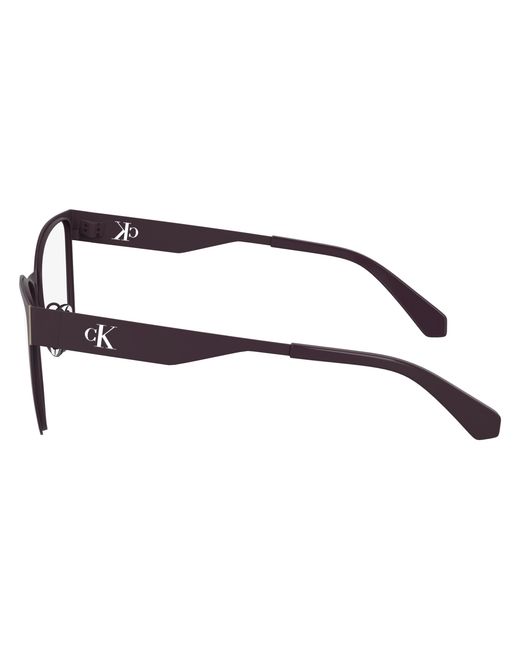 Calvin Klein Black Ckj24210 505 Optical Frames Metal Butterfly Normal