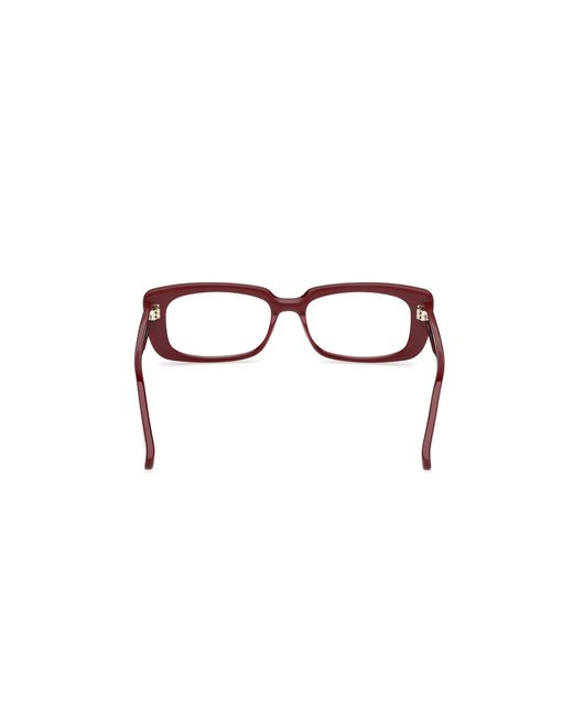 Max Mara Black Mm5209 069 Optical Frames Acetate Squared Normal