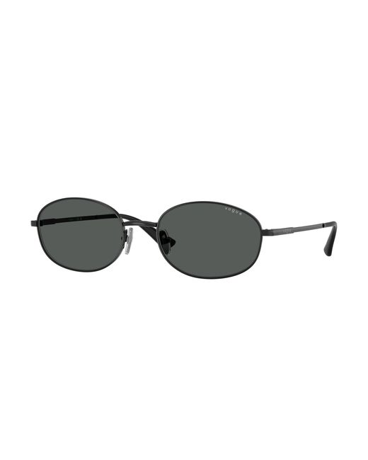 Vogue Eyewear Black Vo4323S 352/87 Sunglasses Metal Round Normal