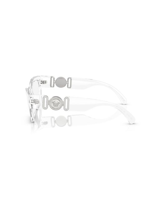 Versace Black Ve3367U 148 Optical Frames Injected Cat Eye Normal