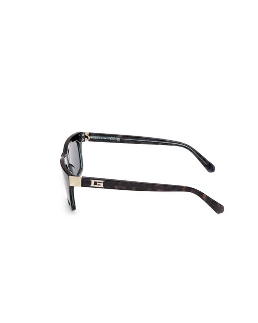 Guess Black Gu00212 98V Sunglasses Acetate Squared Normal for men