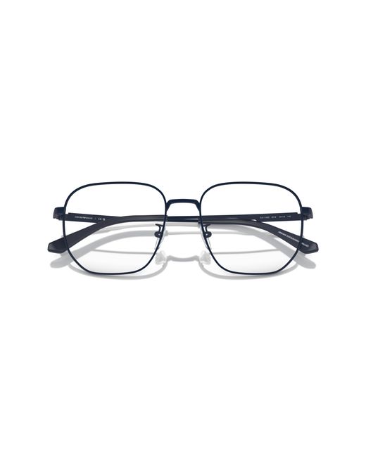 Emporio Armani Black Ea1154D 3001 Optical Frames Metal Round Normal for men
