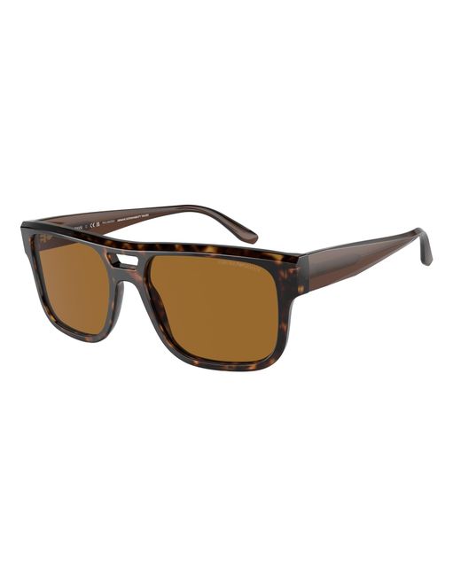 Emporio Armani Black Ea4197 587983 Sunglasses Acetate Pillow Polarized for men