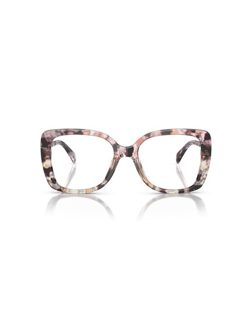 Michael Kors Black Mk4104U Perth 3345 Optical Frames Acetate Transparent Squared Normal