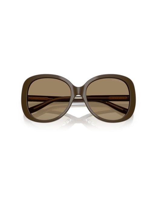 Giorgio Armani Black Ar8229U 595753 Sunglasses Acetate Round Normal