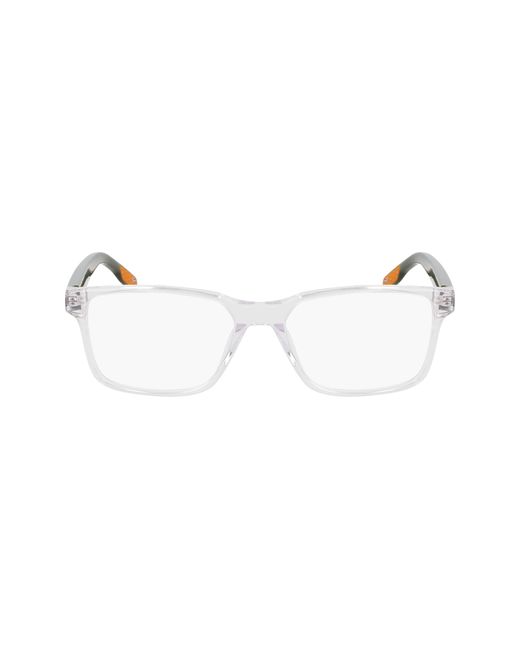 Nike Black 7160 903 Optical Frames Recycled Pet Squared Normal for men