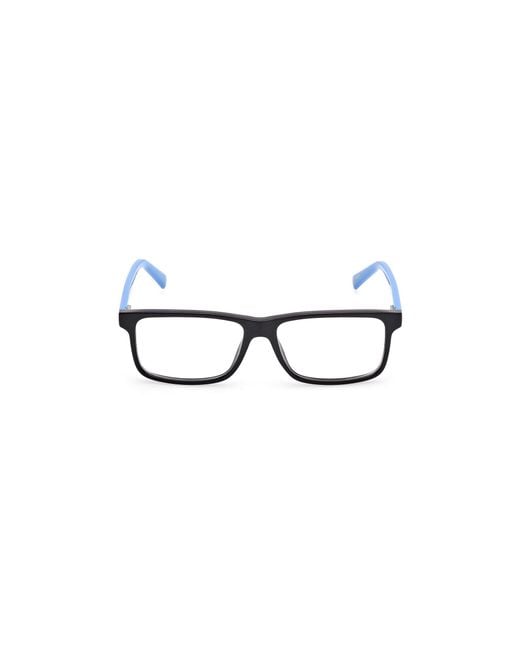 Timberland Black Tb50064 001 Optical Frames Injected Squared Normal