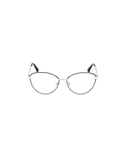 MAX&Co. Black Mo5137 005 Optical Frames Metal Round Normal