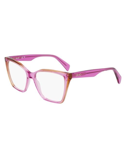 Liu Jo Black Lj2804 524 Optical Frames Acetate Squared Normal