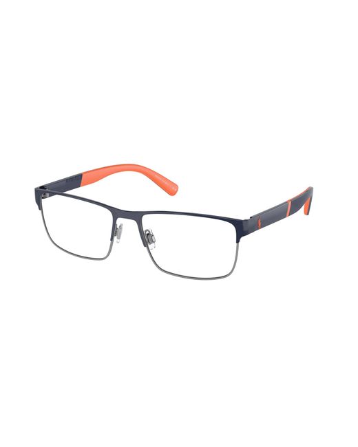 Polo Ralph Lauren Black Ph1215 9468 Optical Frames Metal Squared Normal for men
