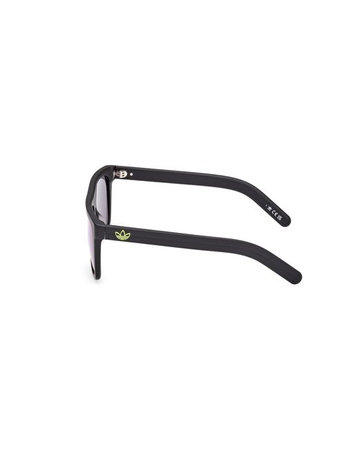 Adidas Black Or0140 02Q Sunglasses Acetate Squared Normal