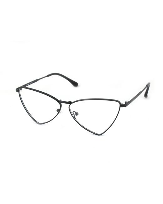 Xlab Black Pico Optical Frames Metal Cat Eye Anti- Light Anti Luce Blu