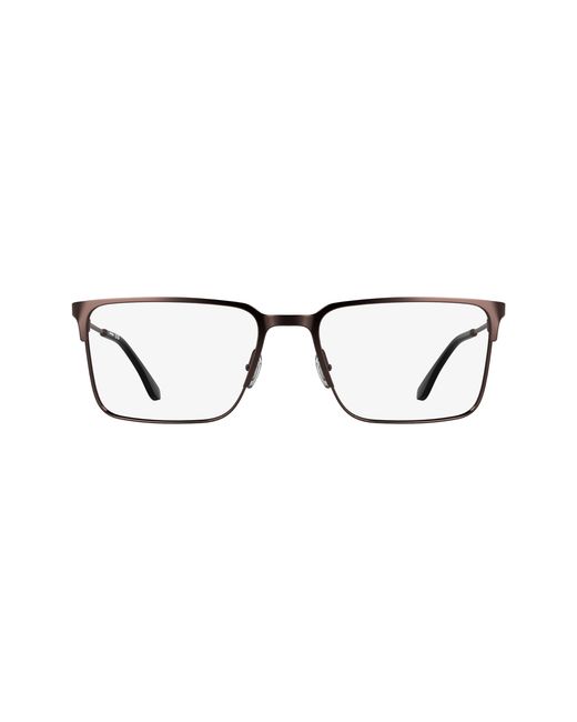 Lacoste Black L2321 601 Optical Frames Metal Squared Normal for men