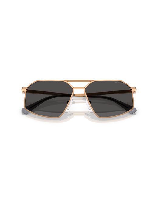 Michael Kors Black Mk1167 Mar Vista 189987 Sunglasses Metal Geometric Normal for men