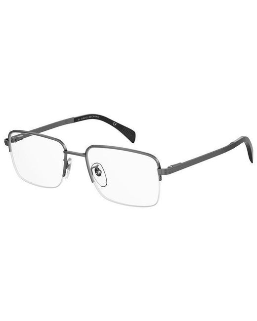 David Beckham Black Db 1150 Kj1 Optical Frames Metal Squared for men