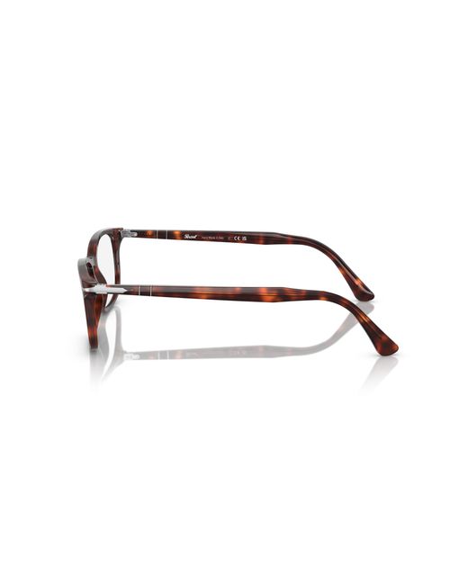 Persol Black Po3189V 24 Optical Frames Acetate Transparent Squared Normal for men