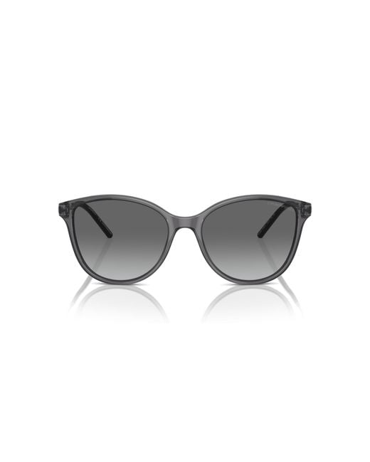 Emporio Armani Black Ea4220 610611 Sunglasses Acetate Cat Eye Normal Shaded