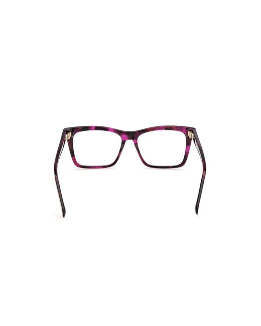 MAX&Co. Black Mo5227 55 Optical Frames Squared Normal